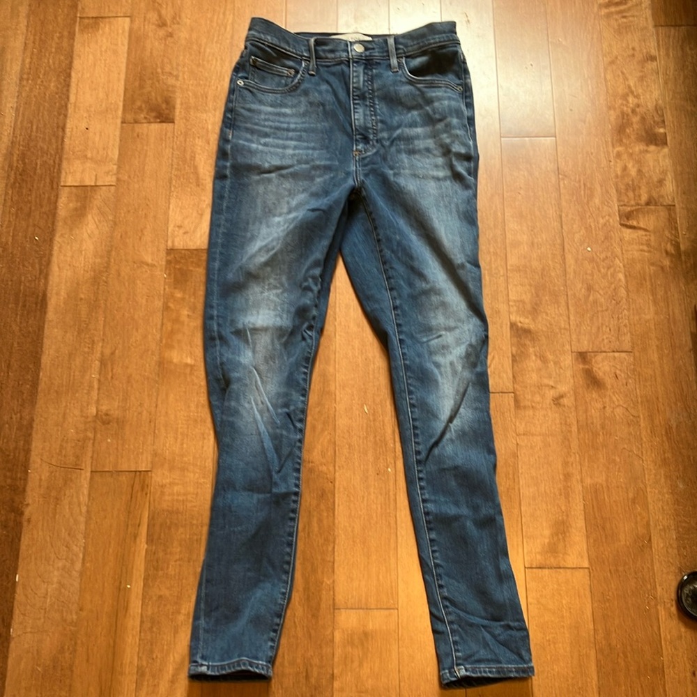 Denim Forum Lola High Rise Skinny Jeans 28L - Size 30